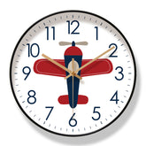 English Style Wall Clock Silent Sweep Seconds Quartz Clock